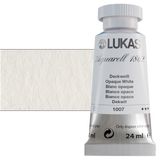 LUKAS Aquaarell 1862 24 ml – Profesyonel kalitede sulu boya – Renk tonu opakril beyaz