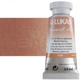 Lukas Aquarell 1862 1109 Burnt Sienna Seri 2 Artist 24 ml Sulu Boya