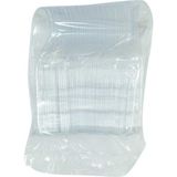 Lükaşık Sert Plastik Çorba Kaşığı 1654 mm Şeffaf 100 Adet 1 Paket