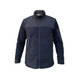 Lukitus Erkek Anti Pilling Tüylenme Yapmaz Polar Sweatshirt Mont Siyah