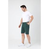 Lukitus Erkek Pamuklu Basic Şort - Yeşil - XL
