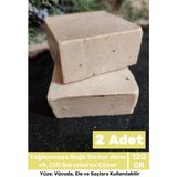 Lüks %100 Doğal Güzel Kokulu El Yüz Saç Vücut Cilt Orijinal Bitkisel Argan Sabunu 120G - 2 Adet