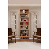 Lüks 8 Raflı Ayarlanabilir Ev Ofis Kitaplık %100 Mdf Dekoratif Kütüphane Kitaplık K05