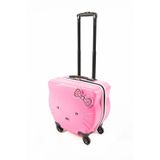 Lüks ABS Hello Kitty Çocuk Seyahat Valizi – 4 Tekerli