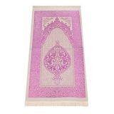 Lüks Açık Renk Osmanlı Tafta Seccade - 0210 - Fuşya Renk
