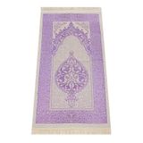 Lüks Açık Renk Osmanlı Tafta Seccade - 0210 - Lila Renk