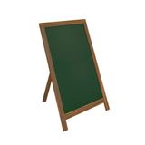 Lüks Ahşap Ayaklı Yazı Tahtası 50x70cm - Yeşil/Siyah