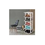 Lüks Ayakkabılık Düzenleyici Organizer 5 Katlı Beyaz