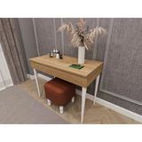 Lüks Aynalı Makyaj Masası %100 Mdf Takı Aksesuar Oda Düzenleyici Organizer Mam01 Sonoma