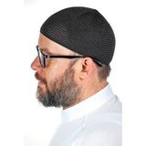 Lüks Çelik Örme Namaz Takkesi Siyah 1 Adet