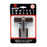 Lüks Emniyet Kancası koyu Kahve emk-02