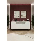 Lüks Konsol Tv Ünitesi %100 Mdf Salon Ve Yemek Odası Ünitesi Knsl02 Beyaz
