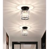 Lüks Kristal Taşlı Modern Plafonyer Tavan Mutfak Oturma Odası Koridor Hol Taşlı Salon Avizesi Siyah Siyah