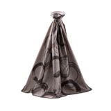 LÜKS MEDİNE GEOMETRİK DESENLİ VİZON RENKLİ 75X195 KIRIŞMAZ ŞAL MOSS KREP DİKİŞ TİPİ İTALYAN DİKİŞLİ