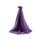 LÜKS MEDİNE İPEĞİ DEGRADELİ MONOGRAM DESENLİ LİLA RENKLİ 75X195 KIRIŞMAZ ŞAL MOSS KREP DİKİŞ TİPİ İTALYAN DİKİŞLİ