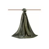 LÜKS MEDİNE İPEĞİ DOKU DESENLİ AÇIK YEŞİL RENKLİ 75X195 KIRIŞMAZ ŞAL MOSS KREP DİKİŞ TİPİ İTALYAN DİKİŞLİ