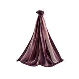LÜKS MEDİNE İPEĞİ SULU BOYA ÇİZGİLİ DESENLİ BORDO RENKLİ 75X195 KIRIŞMAZ ŞAL MOSS KREP DİKİŞ TİPİ İTALYAN DİKİŞLİ