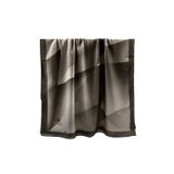 LÜKS MEDİNE İPEĞİ TONSÜRTON DESENLİ TAŞ RENKLİ 75X195 KIRIŞMAZ ŞAL MOSS KREP DİKİŞ TİPİ İTALYAN DİKİŞLİ