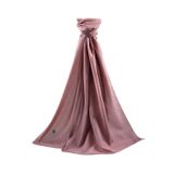 LÜKS MEDİNE İPEĞİ V DESENLİ GÜL KURUSU RENKLİ 75X195 KIRIŞMAZ ŞAL MOSS KREP DİKİŞ TİPİ İTALYAN DİKİŞLİ