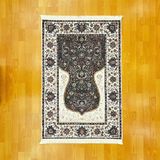 Lüks Mihraplı Türk Motifli Dijital Baskı Seccade