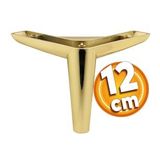 Lüks Mobilya Kanepe Sehpa TV Ünitesi Koltuk Ayağı 12 cm Altın Gold Baza Ayak