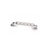 Lüks Polimer Krom Çekmece Dolap Kulpları Mobilya Kulp 160 Mm 8010.20.160