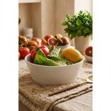 Lüks Porselen Kase 23cm, Salata Kasesi, Sunum Kasesi 23cm 2,7Litre