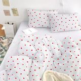 Lüks Ranforce Kumaş %100 Pamuklu Çift Kişilik Nevresim Takımı 200X220 - Lastikli Çarşaf 180X200+25