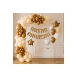 Lüks Retro Renk Sade Balon Zincir Set Çok Renkli, TYCA9A1C8B9F78272DB5C8B00