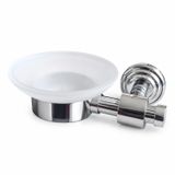 Lüks Sabunluk Krom Metal Banyo Sabunluk Modeli Duvara Monte Modern Şık Kullanışlı Banyo Aksesuarı
