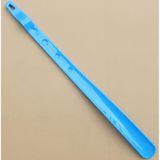 Lüks Uzun-Kısa Saplı Plastik Ayakkabı Çekeceği - Renkli Seçenekler - Eğilmeden Kolay Kullanım (Mavi, 64 cm)