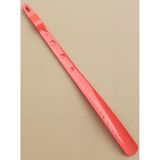 Lüks Uzun-Kısa Saplı Plastik Ayakkabı Çekeceği - Renkli Seçenekler - Eğilmeden Kolay Kullanım (Turuncu, 64 cm)