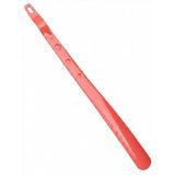 Lüks Uzun-Kısa Saplı Plastik Ayakkabı Çekeceği - Renkli Seçenekler - Eğilmeden Kolay Kullanım (Turuncu, 64 cm)