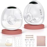 Lulia Store Çift Elektrikli Göğüs Pompası, Eller Serbest, 4 Mod, 9 Seviye, Bpa Içermez
