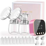 Lulia Store Elektrikli Göğüs Pompası, Çiftli, 4 Mod, 9 Kademe, Bpa Içermeyen