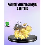 Luliana 5 Metre Yıldız Şeklinde LED Şerit Işık Sabit Beyaz Aydınlatma - LU32348593-5286 - Çok Renkli