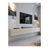 lullaby furniture KARNAVAL 240 CM DUVARA MONTE TV SEHPASI - DM1002-8 TRAVERTEN