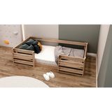 Lullaby Vivian Çırağan Montessori Kitaplıklı - Raflı Çocuk Karyolası - 90 x 190 cm - Ahşap