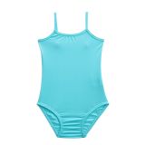 LULLY Kids Kız Çocuk İp Askılı Deniz/Havuz ve Antrenman/Jimnastik Mayosu (Mint Yeşil, 13-14 Yaş)