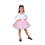 LULLY KİDS Kız Çocuk Pembe Tütü Tül Etek Kostüm 29 Ekim 23 Nisan Etek