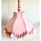 Lulu Avizem Bebek Çocuk Genç Odası Büyük Boy Sarkıt Avize - Pembe
