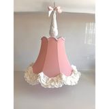 Lulu Avizem Luluavizem Patentli Yıkanabilir Bebek Çocuk Odası Modern Şık Avize - Pembe