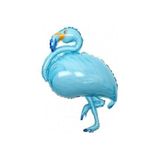 Lulucodesing Ayaklı Flamingo Temalı Mavi Renk Balon Parti Malzemesi