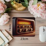 Luluyen Ahşap Gövdeli Eski Radyo Mousepad - 19X23 cm 2 mm Dikdörtgen Ithal Baskılı Mouse Pad - Özel Baskı - Renkli