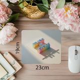 Luluyen Believe In Yourself Yazılı Parlak Mousepad - 19X23 cm 2 mm Dikdörtgen Ithal Baskılı Mouse Pad - Özel Baskı - Renkli