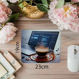 Luluyen Gerçekçi Işıklı Kod Ortamı Mousepad - 19X23 cm 2 mm Dikdörtgen Ithal Baskılı Mouse Pad - Özel Baskı - Renkli