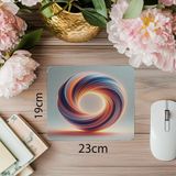 Luluyen Işıklı Torus Şekilli 3D Mousepad Tasarımı - 19X23 cm 2 mm Dikdörtgen Ithal Baskılı Mouse Pad - Özel Baskı - Renkli