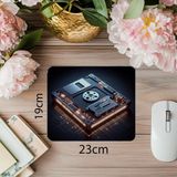Luluyen LED Işıklı Disket Sürücü Mouse Pad - 19X23 cm 2 mm Dikdörtgen Ithal Baskılı Mouse Pad - Özel Baskı - Renkli