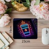 Luluyen Minimal Işıklı Kodlama Ortamı Mousepad - 19X23 cm 2 mm Dikdörtgen Ithal Baskılı Mouse Pad - Özel Baskı - Renkli
