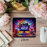 Luluyen Parlak Görselli Ilham Veren Gamer Mouse Pad - 19X23 cm 2 mm Dikdörtgen Ithal Baskılı Mouse Pad - Özel Baskı - Renkli